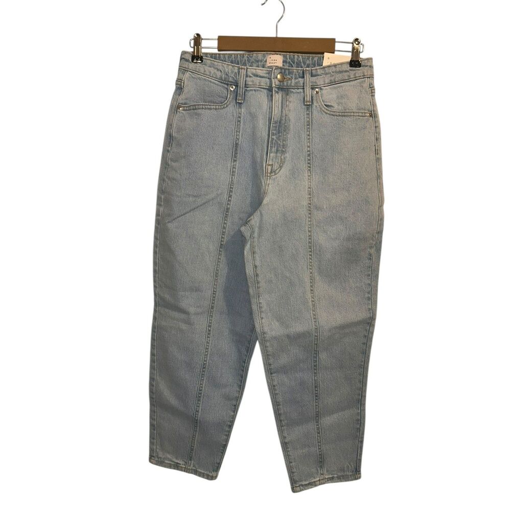446  A New Day Women’s High-Rise Tapered Ankle Jeans Light Wash